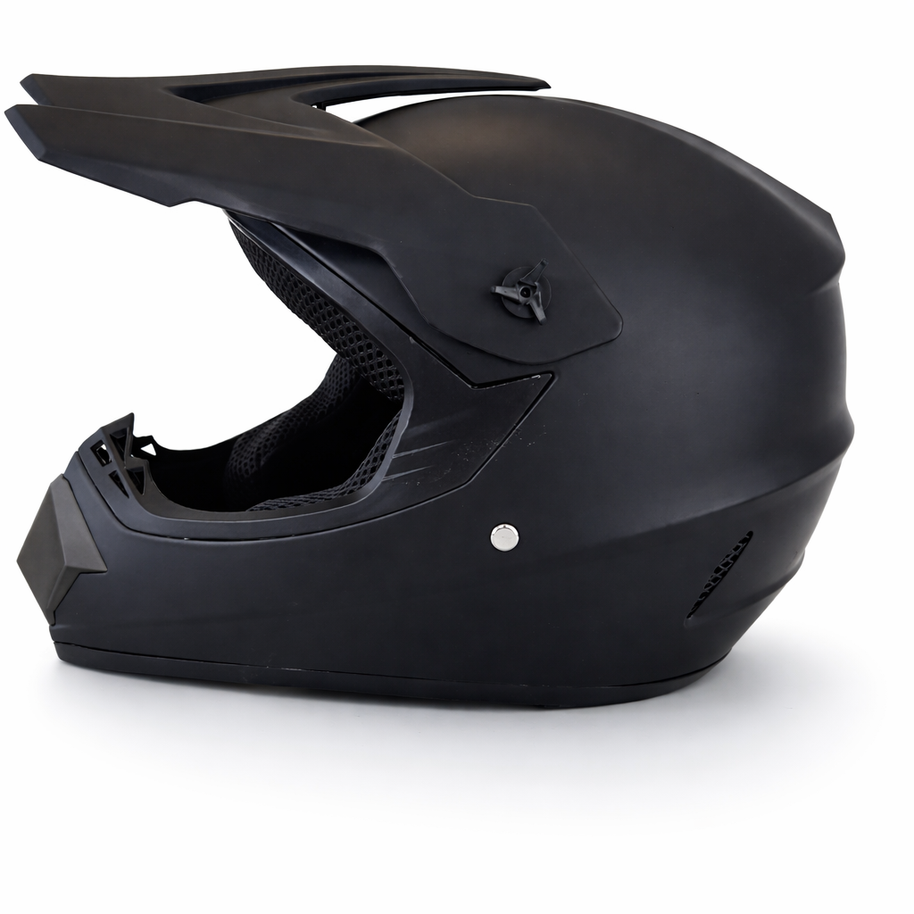 X-Mudder Black Dirt Bike Helmet Youth Small