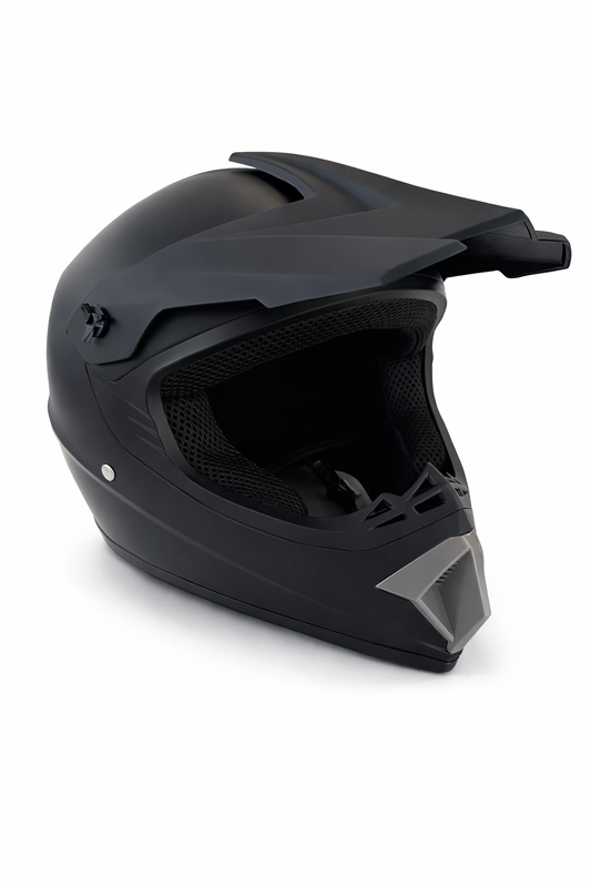 X-Mudder Black Dirt Bike Helmet Youth Small