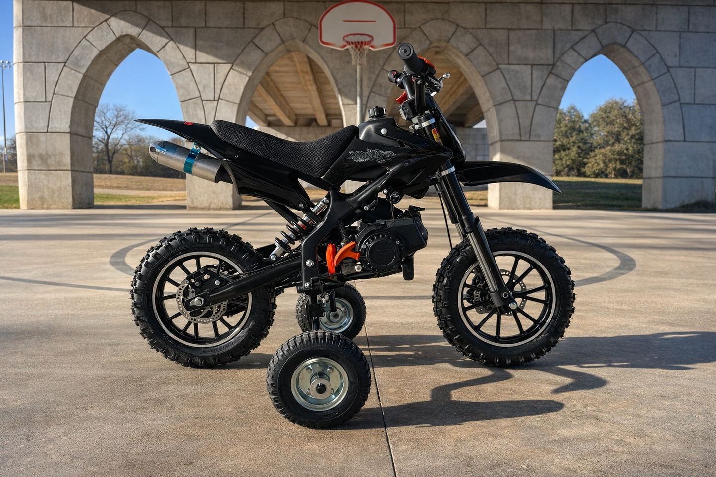 X-Mudder Training Wheels for 49cc 50cc Dirt Bike