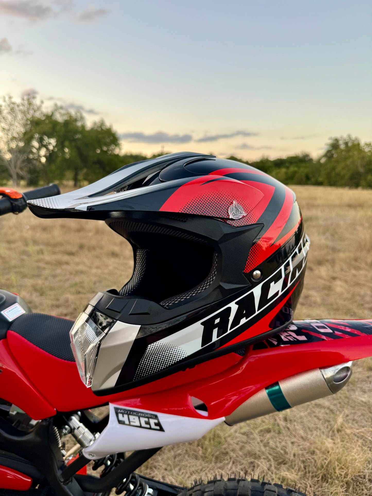 X-Mudder Red Helmet